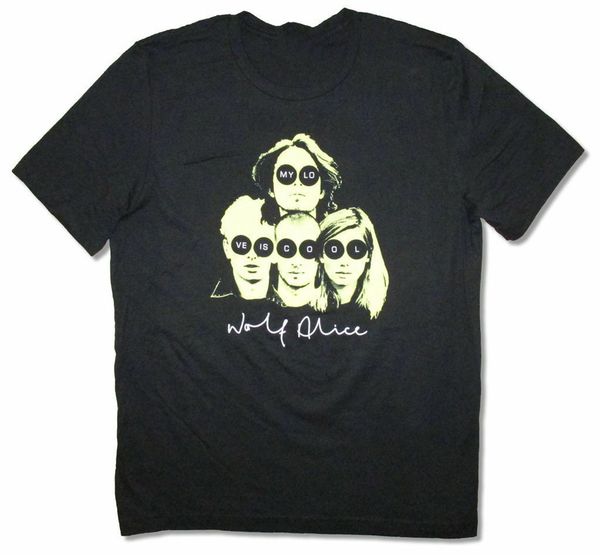 

wolf alice my love is cool black t shirt new hip-hop male female tee shirt