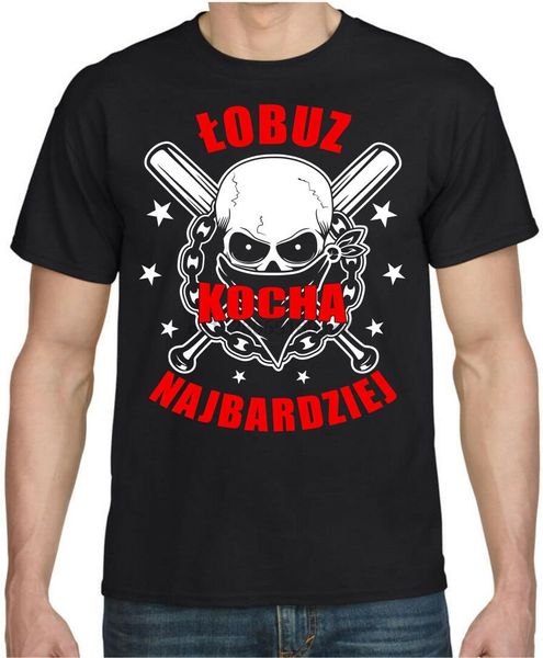 

lobuz kocha najbardziej meska zabawna koszulka polska koszulki polski t-shirt