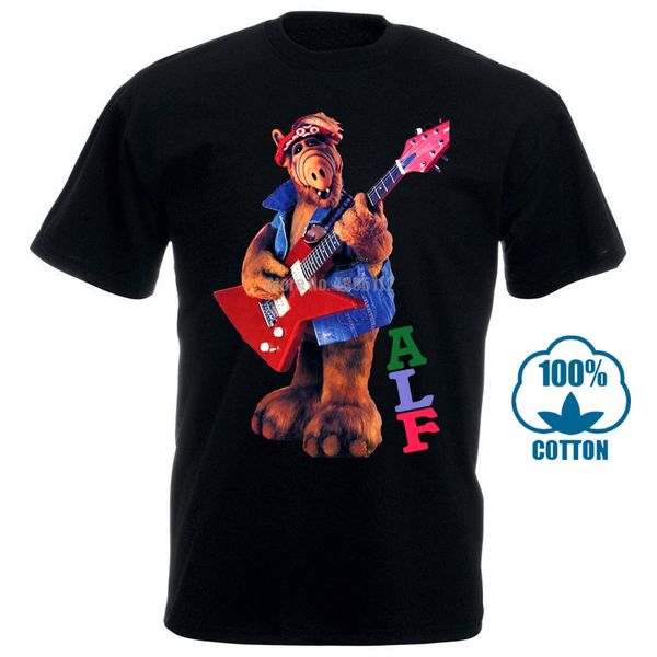

alf v5 tv show poster t shirt white zink graphite l pink all sizes s to 4xl