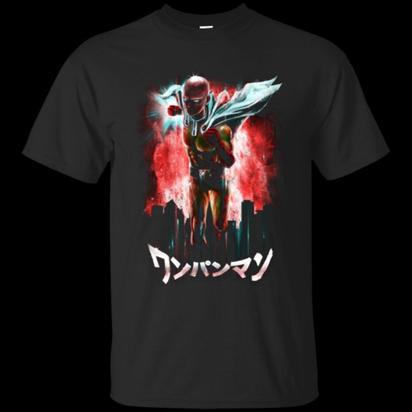 

printed men t shirt cotton tshirt one punch o-neck short-sleeve women t-shirt