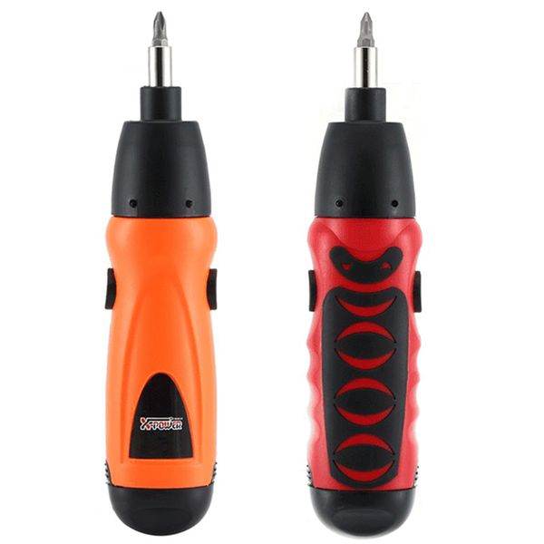 

electric screwdriver 6v battery operated cordless screwdriver drill tool electric set 11/14pcs bits accessories