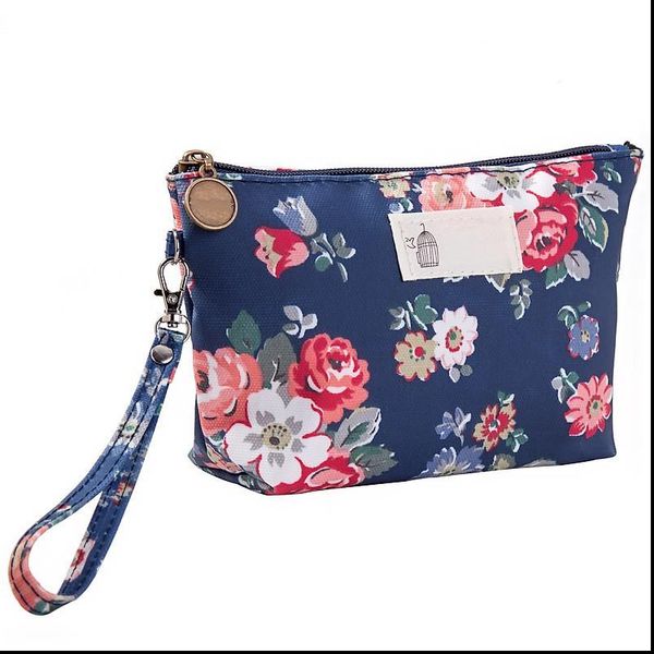 

travel make up bag organizer zipper flower cosmetic bag women lady tote washing toiletry makeup pouch bags