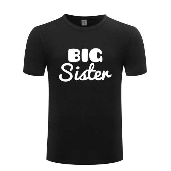 

big sister simple letter cute men's t-shirt t shirt men 2018 new short sleeve o neck cotton casual tee