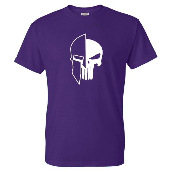 

2020 new spring summer t-shirt men women sports casual streetwear fashion sparta helmet punisher t shirt cotton top