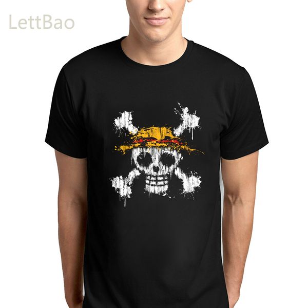 

one piece skull t-shirts short sleeve tees japanese gift idea present t-shirts harajuku fashion classic streetwear