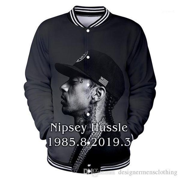 

jackets spring zipper 3d printed rip outerwear mens lilpeep rapper baseball uniform mens clothes nipsey hussle mens, Black;brown