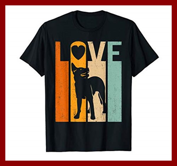 

proud love australian cattle dog vintage shirt lover fathers day new 2019 fashion men's tees casual t shirt