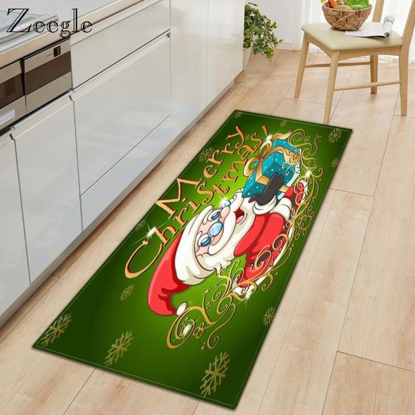 

carpets zeegle christmas carpet kitchen rug anti-slip living room bathroom doormat shower mat absorbent soft bedside