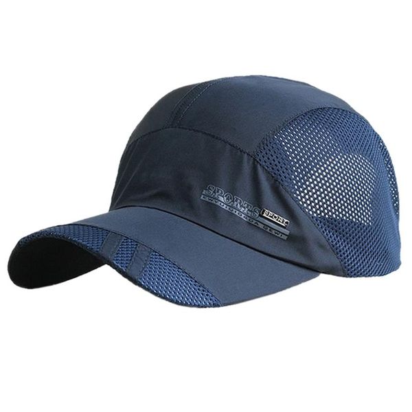 

ball caps fashion mens summer outdoor sport baseball hat running visor cap white, Blue;gray