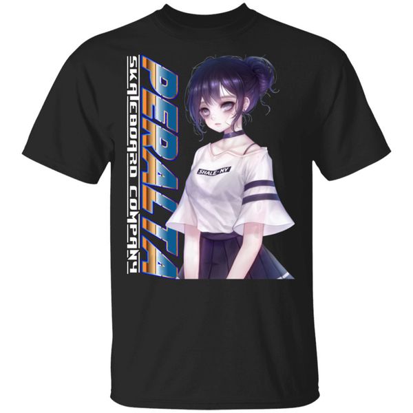 

japanese anime girl pastel goth - punk black t-shirt m-xxxl fashion classic style tee shirt