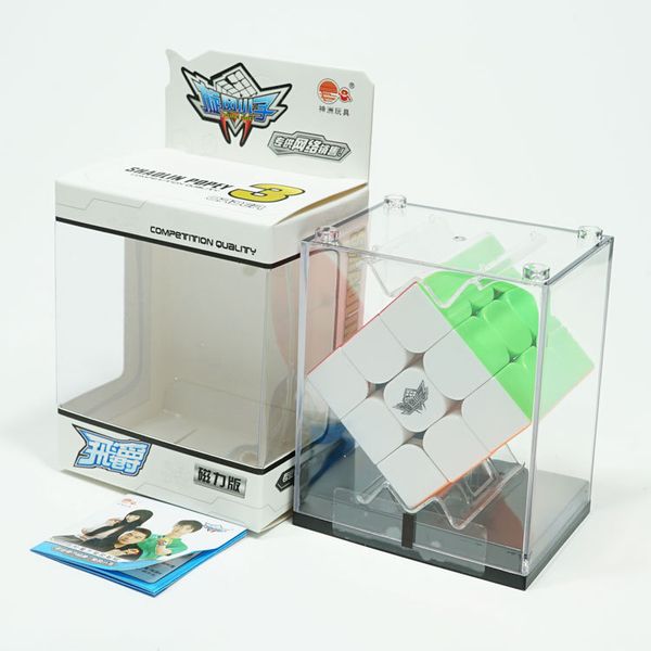

papaya whirlwind boy feijue magnetic third-order rubik's cube] shenzhou feijue magnetic positioning third-order educational toy