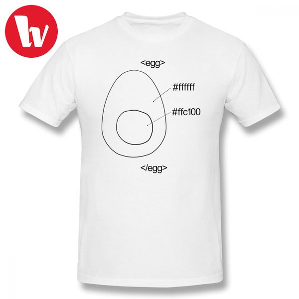 

html egg t-shirt men cartoon print male 100% cotton t shirt summer casual t shirts beach tee shirt short sleeve graphic t-shirts