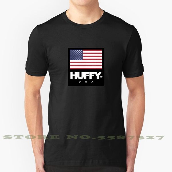 

huffy usa vintage 1990's logo cool design trendy t-shirt tee huffy mtb mountain bike bmx