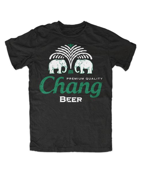 

chang beer premium t-shirt thailandelefantbangkoklogohangoverfunkult t shirt men funny tee shirts short sleeve