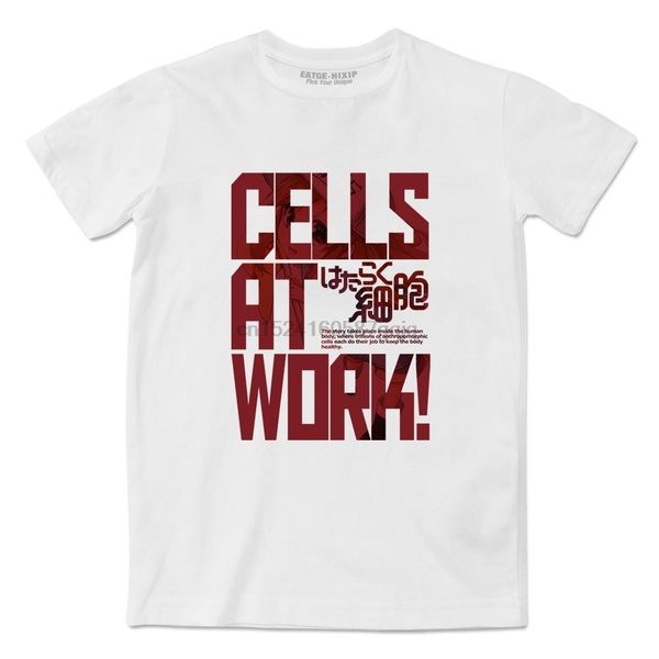 

red blood cells at work white couple t-shirt