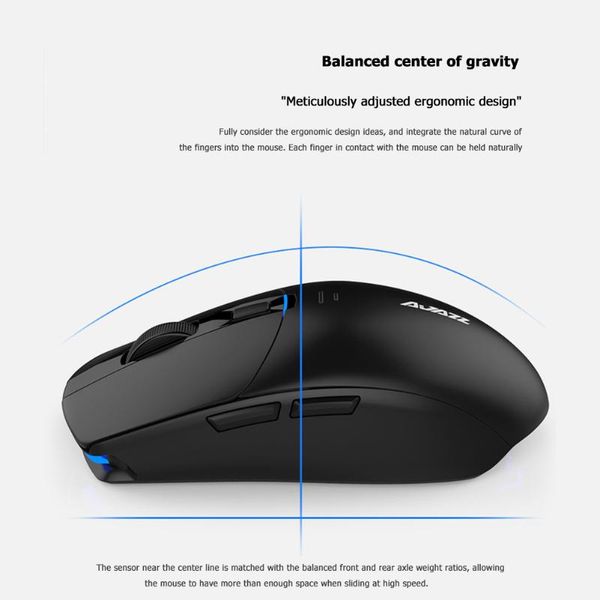 

домохозяйства wireless gaming mouse компьютеры безопасность 2.4 16000dpi мыши запчасти для ajazz i303pro ноутбук ноутбук