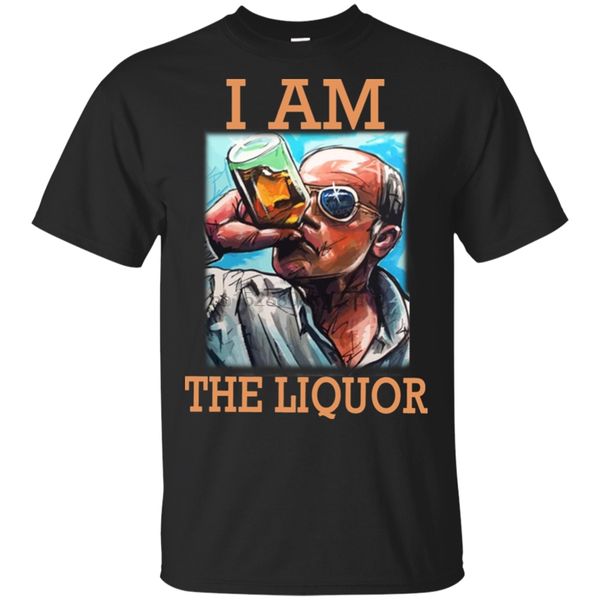 

i am the liquor t-shirt black-navy for men-women sportswear tee shirt
