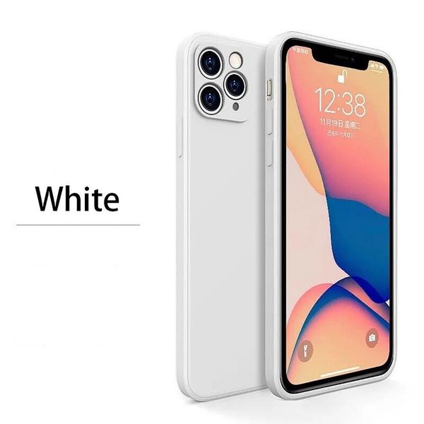 

for iphone xs 11 12 pro max original new square liquid silicone phone case for apple iphone 6 6s 7 8 x xr case se 2 2020 soft cover case