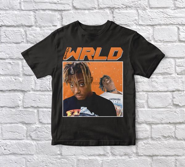 

сок wrld 90s vintage мужской черный tshirt мужчин тенниска