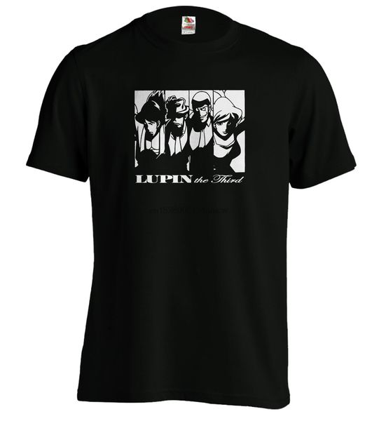 

люпен третий-люпен iii-аниме футболки мужчин и женщин подогнанную