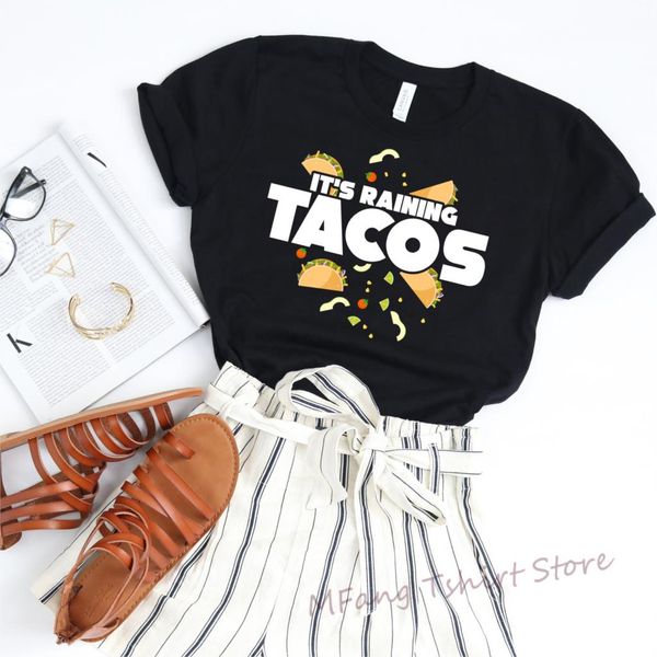 

its raining tacos t-shirt funny cinco de mayo tacos lover women gifts shirt mexican fiesta cinco de mayo men birthday party tee