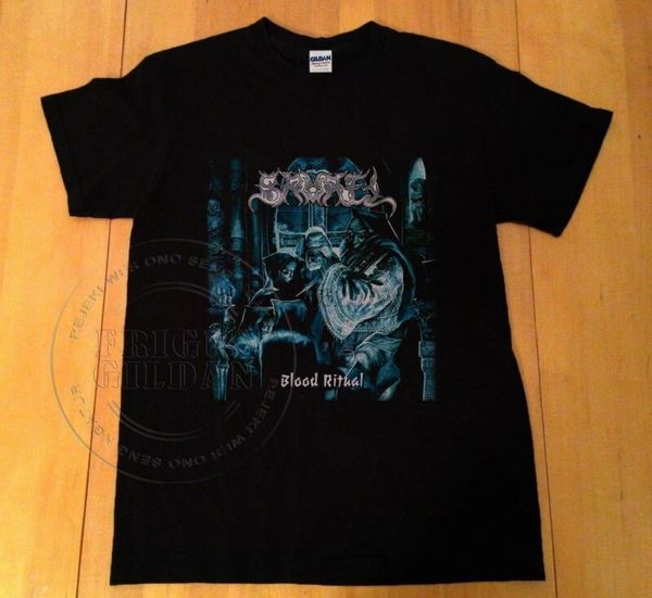 

vtg 90's samael - blood ritual album 1992 t-shirt reprint mayhem tiamat venom