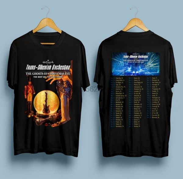 

trans siberian orchestra the ghosts of christmas tour 2018 t shirt size s-5xl