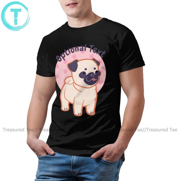 

pug dog t shirt kawaii pug grocery t-shirt short-sleeve fashion tee shirt cute cotton male printed 3xl tshirt