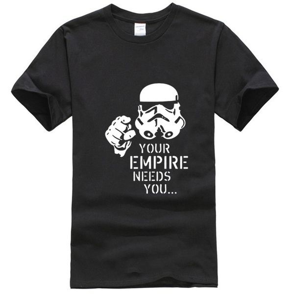 

join the empire fashion men t shirts short sleeve yoda darth vader cartoon man t-shirts cool trooper tee t shirt