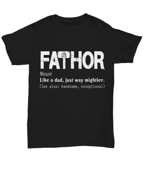 

funny dad definition thor t shirt men women fathor for daddy gifts father's day vintage o neck tee shirt