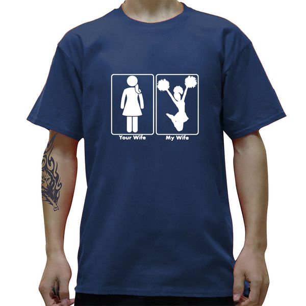 

your wife my cheerleading cheerleader funny t-shirt men cotton streetwear short sleeve round neck hip hop t shirt tshirt