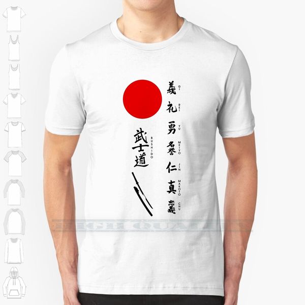

bushido and japanese sun custom design print for men women cotton new cool tee t shirt big size 6xl bushido japanese