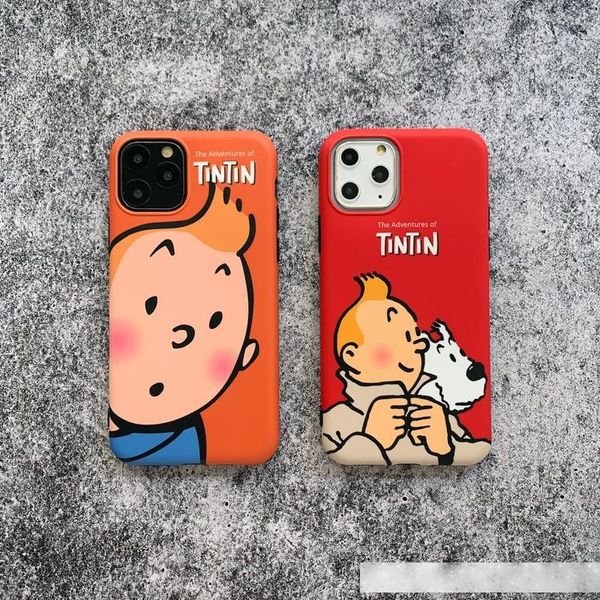 

cartoon phone case xsmax couples soft grinding sand protective case xr female for apple 7 iphone11pro