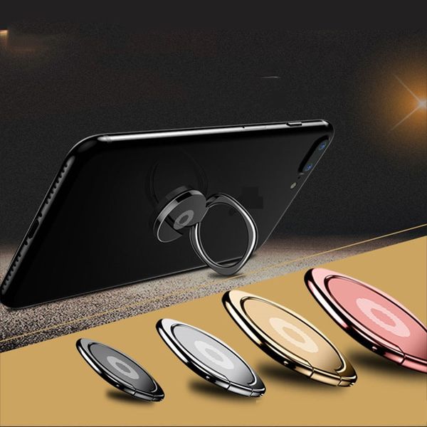 

universal 360 degree magnetic metal finger ring holder smartphone mobile phone finger stand holders for iphone x 8 7 6 plus