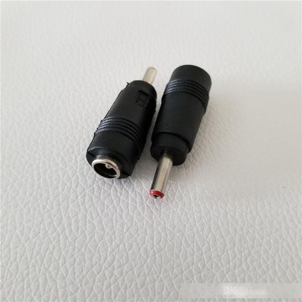 

10pcs/lot dc 5.5mm x 2.1mm female to 3.5mm x 1.35mm male converter adapter connector jack for cctv camera led