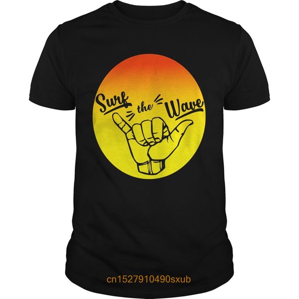 

men tshirt shaka hang loose shirt hawaii surfing t shirt