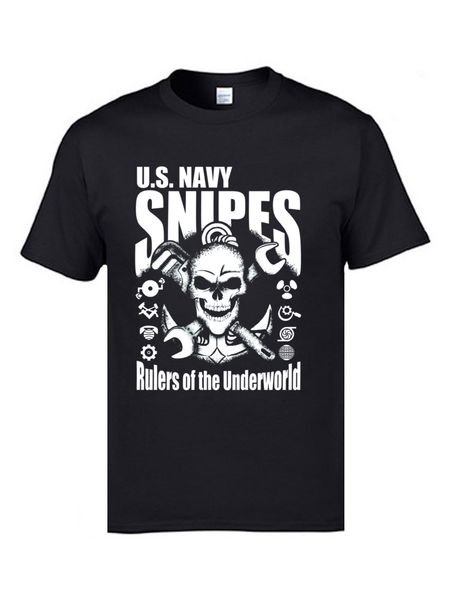 

united states navy pit snipes t shirts geek skull rulers of the underworld mens amazing t shirt black faddish tee shirts xxxl