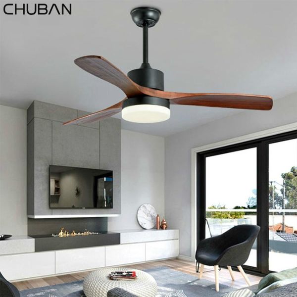 

electric fans modern led 220v ceiling light for bedroom living room 3 blades wood fan with remote control ventilador de techo