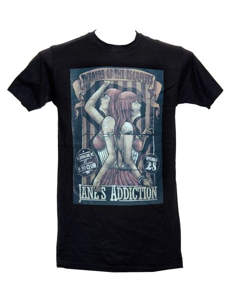 

jane's зависимости - сиамские близнецы - официальная лицензированный футболка o-neck вскользь высокого качество печати тенниска