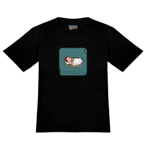 

baby moses in a basket christian men novelty t-shirt