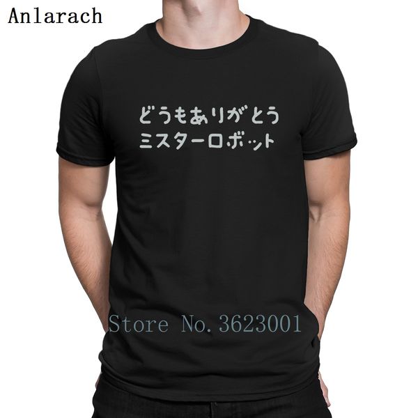 

domo аригато mr robot t shirt новое прибытие tee tops graphic лето 2019 футболка tee character мужской стильный круглый воротник
