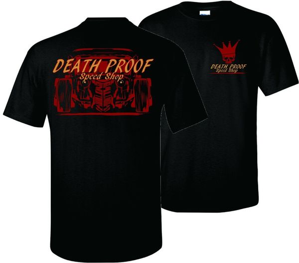 

new death proof industries tshirt rod garage speed shop rat rods t-shirt