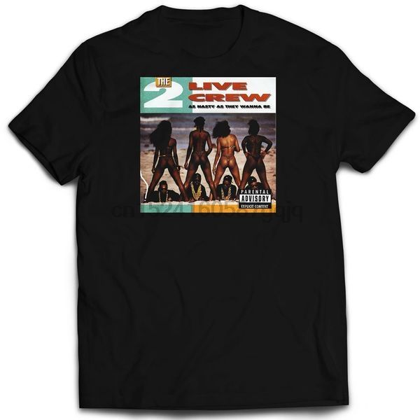 

мужчины майка винтажного стиля 2 live crew так плохо, как хочет быть рап футболка женщина тенниска