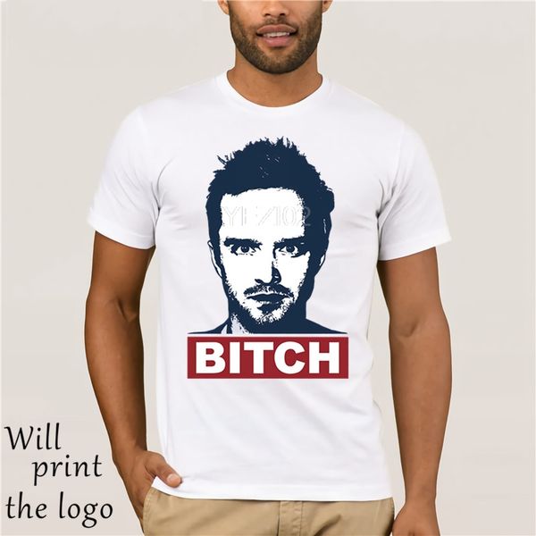 

fashion cool style men's t-shirts breaking bad jesse pinkman hold the calm science bitch t-shirt printed basic short sleeve