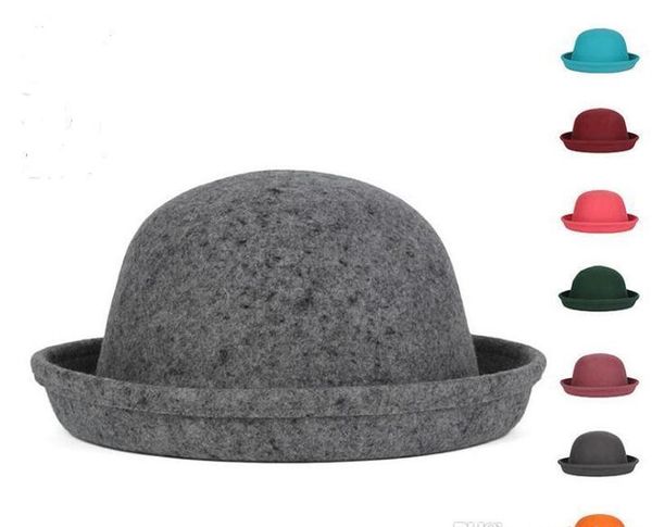 

hat top шерсть цвета 5шт / серия 8 small cap ladies купола stock цвет осени шляпы solid drop in yxlgi pure hot girl зимняя 56-58cm hat женск, Blue;gray