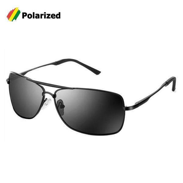 

jackjad men polarized driving square aviation style sunglasses tac polarized brand design sun glasses gafas 60306, White;black