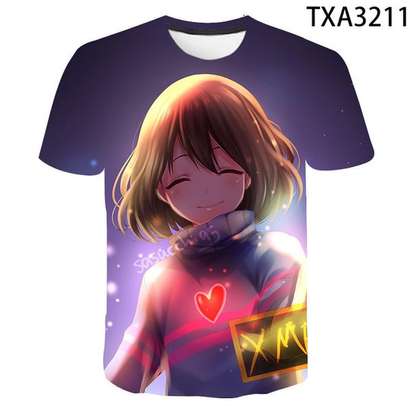 

new boy girl games undertale cool 3d print shirts hentai funny hippie men clothing