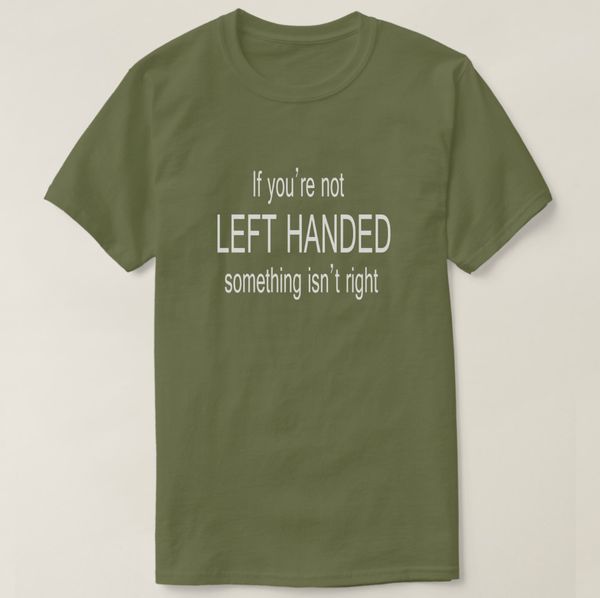 

2019 printed men t shirt cotton short sleeve left handed t-shirt women tshirt