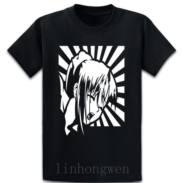 

hentai t shirt short sleeve designing casual summer kawaii sunlight round collar basic solid shirt