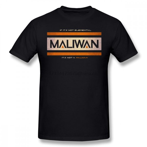 

borderlands t shirt if it s not elemental it s not a maliwan t shirt 100 percent cotton graphic tee shirt plus size fun tshirt